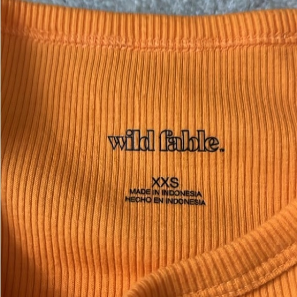 Wildfabr XXS yellow tank - Picture 3 of 3